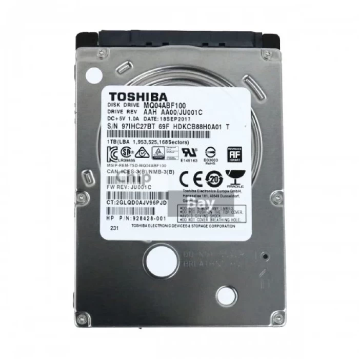 Toshiba 1TB 5400RPM Laptop Hard disk